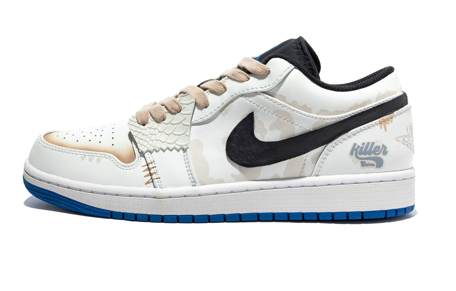 Кроссовки Air Jordan 1 Vintage Basketball Shoes Men Low-top White/brown/black, белый/коричневый/серый
Кроссовки Air Jordan 1 Vintage Basketball Shoes Men Low-top White/brown/black, белый/коричневый/серый