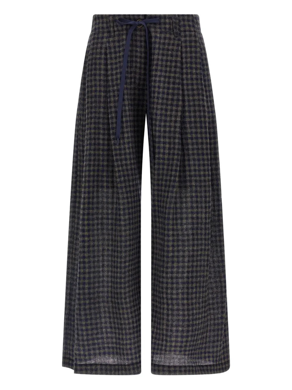 Брюки на кулиске с узором "виши" от Antoine Jejia, синий
Брюки на кулиске с узором "виши" от Antoine Jejia, синий