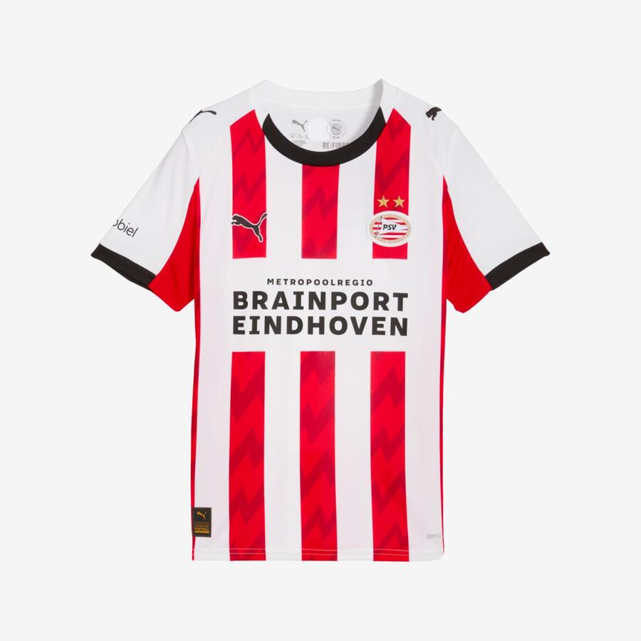 PUMA Детская футбольная майка — официальный домашний матч ПСВ Эйндховен 25/26
PUMA Детская футбольная майка — официальный домашний матч ПСВ Эйндховен 25/26