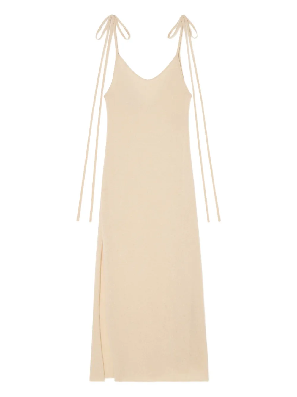 Платье макси с завязками Alanui, белый
Платье макси с завязками Alanui, белый