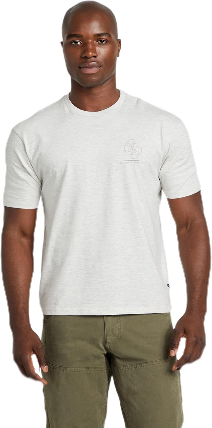 Мужская футболка GUESS Eco с коротким рукавом и потертостями Quattro G, Light Oatmeal Heather, Серый, Мужская футболка GUESS Eco с коротким рукавом и потертостями Quattro G, Light Oatmeal Heather
Мужская футболка GUESS Eco с коротким рукавом и потертостями Quattro G, Light Oatmeal Heather, Серый, Мужская футболка GUESS Eco с коротким рукавом и потертостями Quattro G, Light Oatmeal Heather