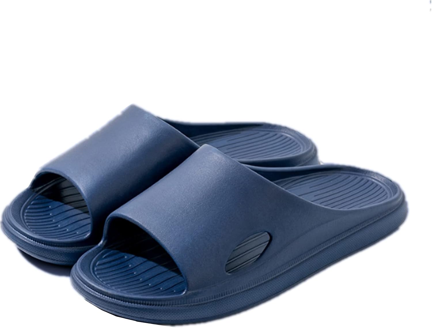 Душевые тапочки BASKANIA, шлепанцы-сланцы для женщин и мужчин для дома и ванной, нескользящие с мягкой подошвой, быстросохнущие, темно-синий
Душевые тапочки BASKANIA, шлепанцы-сланцы для женщин и мужчин для дома и ванной, нескользящие с мягкой подошвой, быстросохнущие, темно-синий