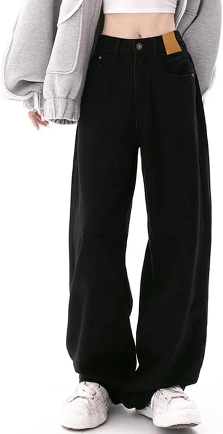 NATHGAM Женские мешковатые джинсы Y2K Grunge Distressed Ripped, высокие, широкие
NATHGAM Женские мешковатые джинсы Y2K Grunge Distressed Ripped, высокие, широкие