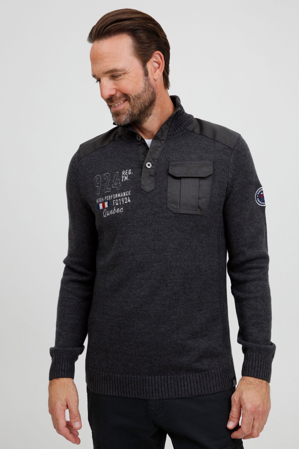 Пуловер FQ1924 Troyer, серый
Пуловер FQ1924 Troyer, серый