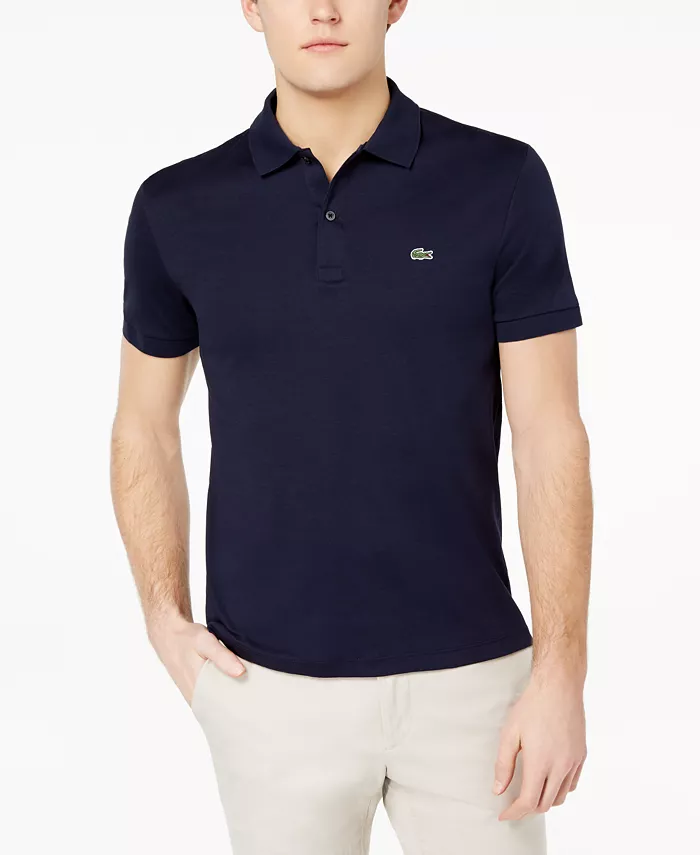 Мужская поло с короткими рукавами Regular Fit из мягкой ткани Lacoste, синий
Мужская поло с короткими рукавами Regular Fit из мягкой ткани Lacoste, синий