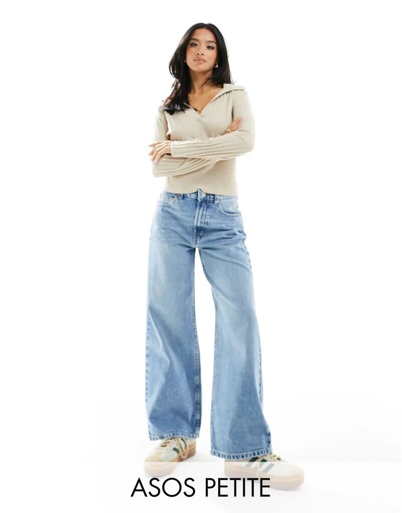 Синие джинсы ASOS DESIGN Petite Dad
Синие джинсы ASOS DESIGN Petite Dad