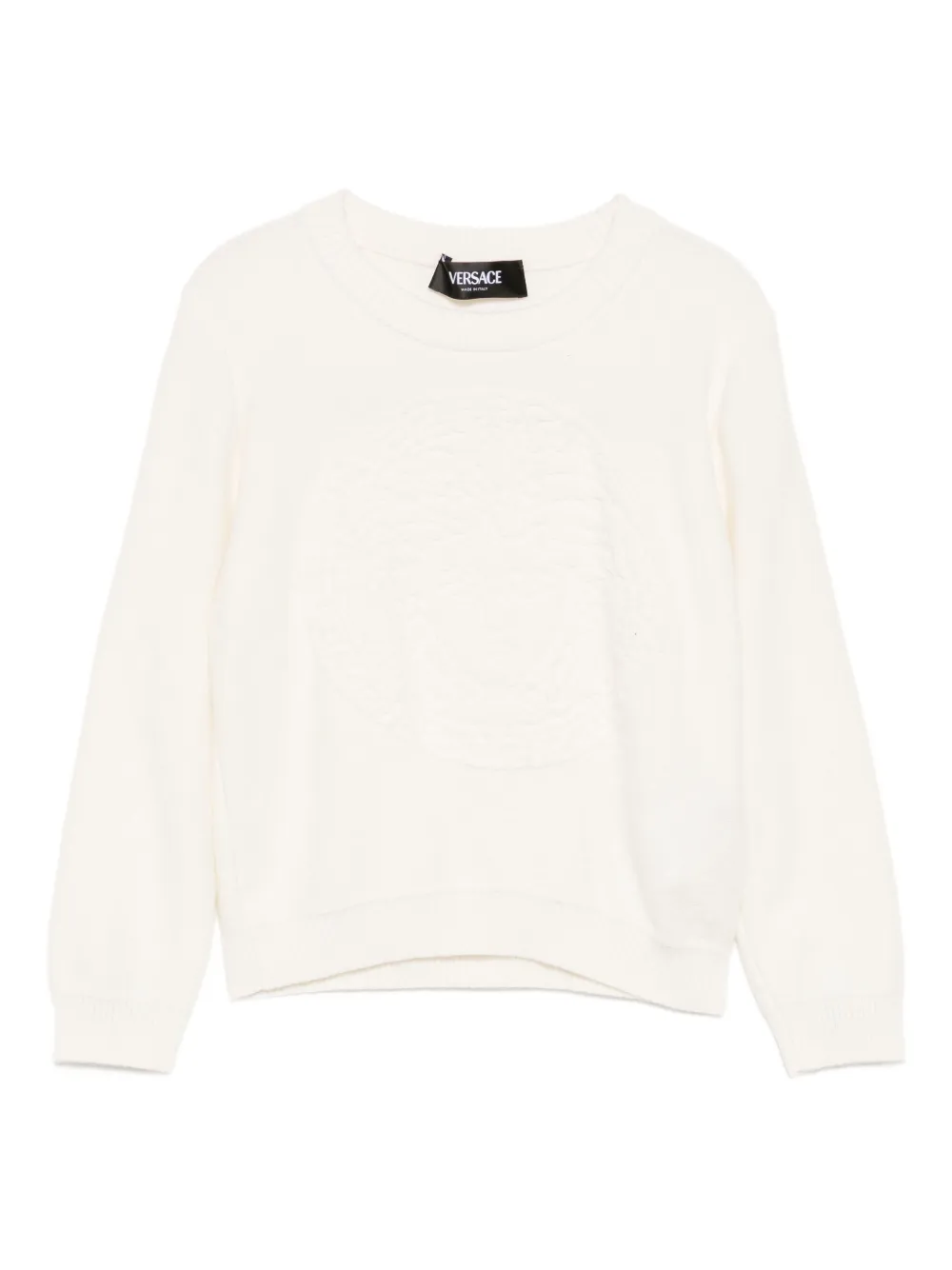 Толстовка с декором Medusa Versace Kids, нейтральный
Толстовка с декором Medusa Versace Kids, нейтральный