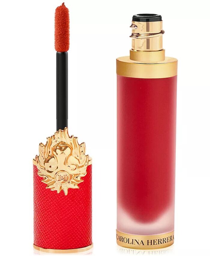 Матовая жидкая губная помада Good Girl Velvet Matte Liquid Lipstick Carolina Herrera, цвет 511 - Red Carolina
Матовая жидкая губная помада Good Girl Velvet Matte Liquid Lipstick Carolina Herrera, цвет 511 - Red Carolina