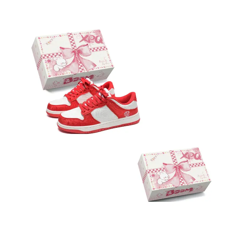 XPQ Прочные легкие и дышащие лоу-топы для скейтбординга унисекс - новогодний красный, цвет New Year Red
XPQ Прочные легкие и дышащие лоу-топы для скейтбординга унисекс - новогодний красный, цвет New Year Red