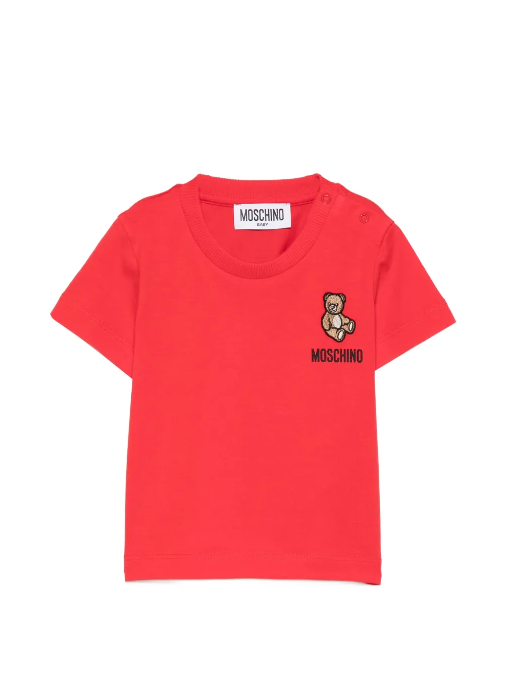 Футболка с логотипом Moschino Kids, красный
Футболка с логотипом Moschino Kids, красный