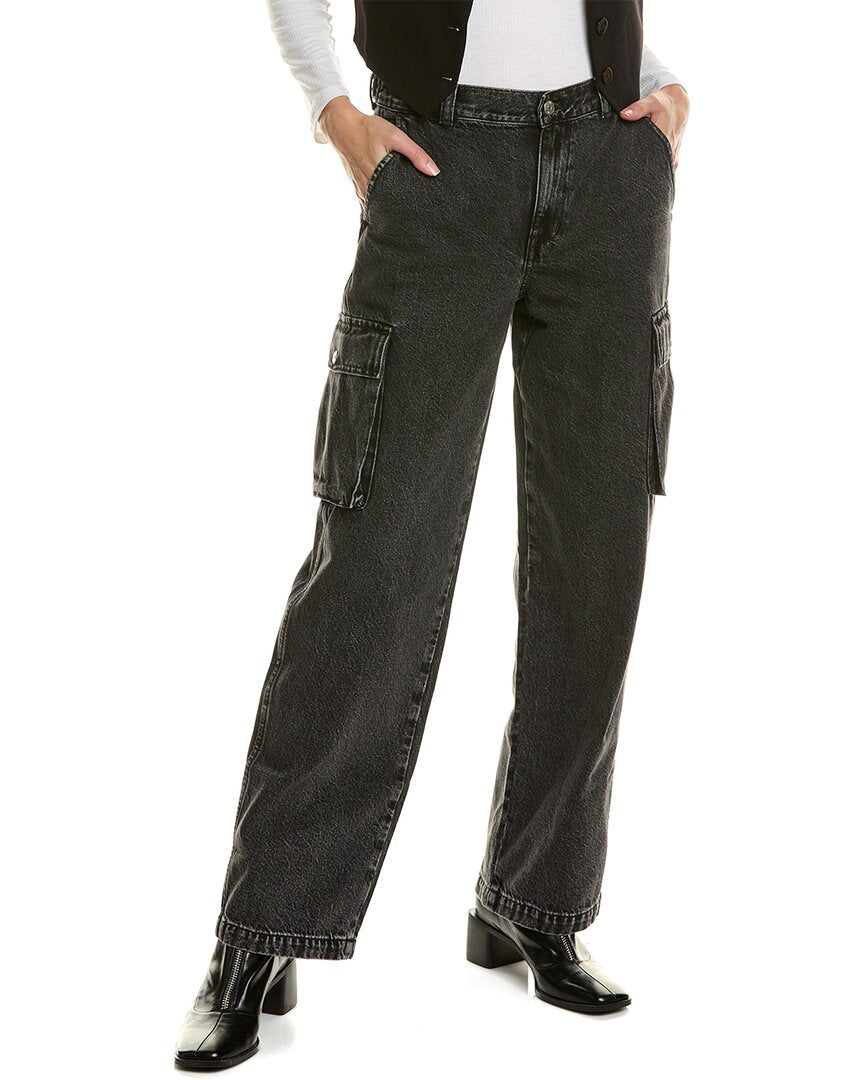 Прямые джинсы-карго Madewell с низкой посадкой Ranney Wash, черный
Прямые джинсы-карго Madewell с низкой посадкой Ranney Wash, черный