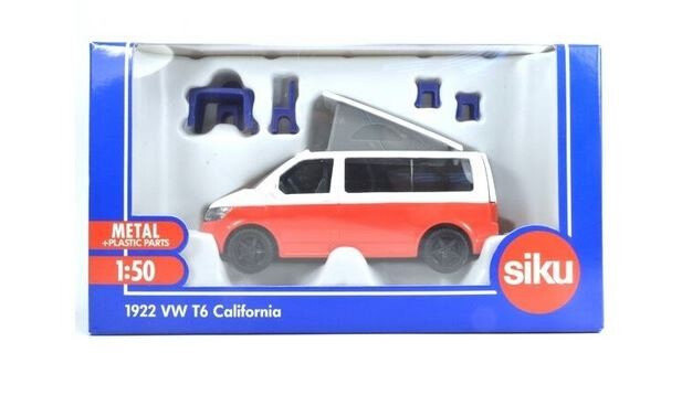 Siku, коллекционная модель кемпера VW T6 California 
Siku, коллекционная модель кемпера VW T6 California