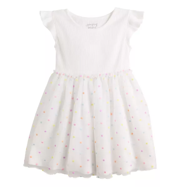 Платье-пачка с декором для девочек 4-12 лет Jumping Beans, цвет rainbow simple dot
Платье-пачка с декором для девочек 4-12 лет Jumping Beans, цвет rainbow simple dot