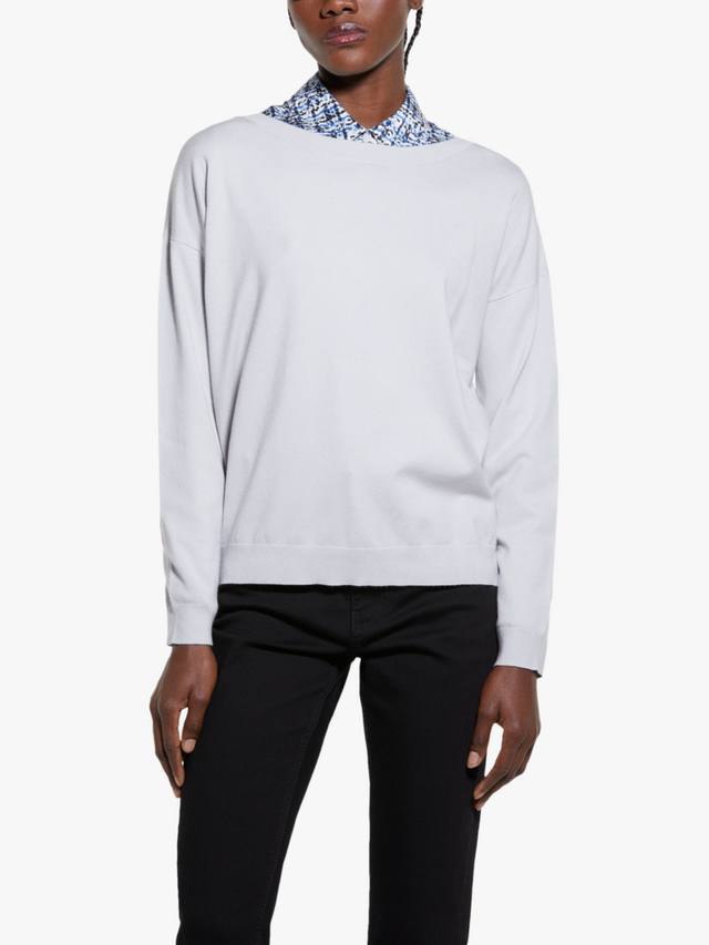 Джемпер с вырезом лодочкой SISLEY, серый
Джемпер с вырезом лодочкой SISLEY, серый