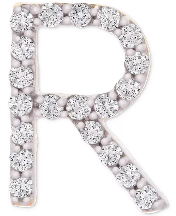 Серьга-Гвоздик с бриллиантом (1/20 карата) из 14-каратного золота, созданная для Macy's Wrapped, r
Серьга-Гвоздик с бриллиантом (1/20 карата) из 14-каратного золота, созданная для Macy's Wrapped, r