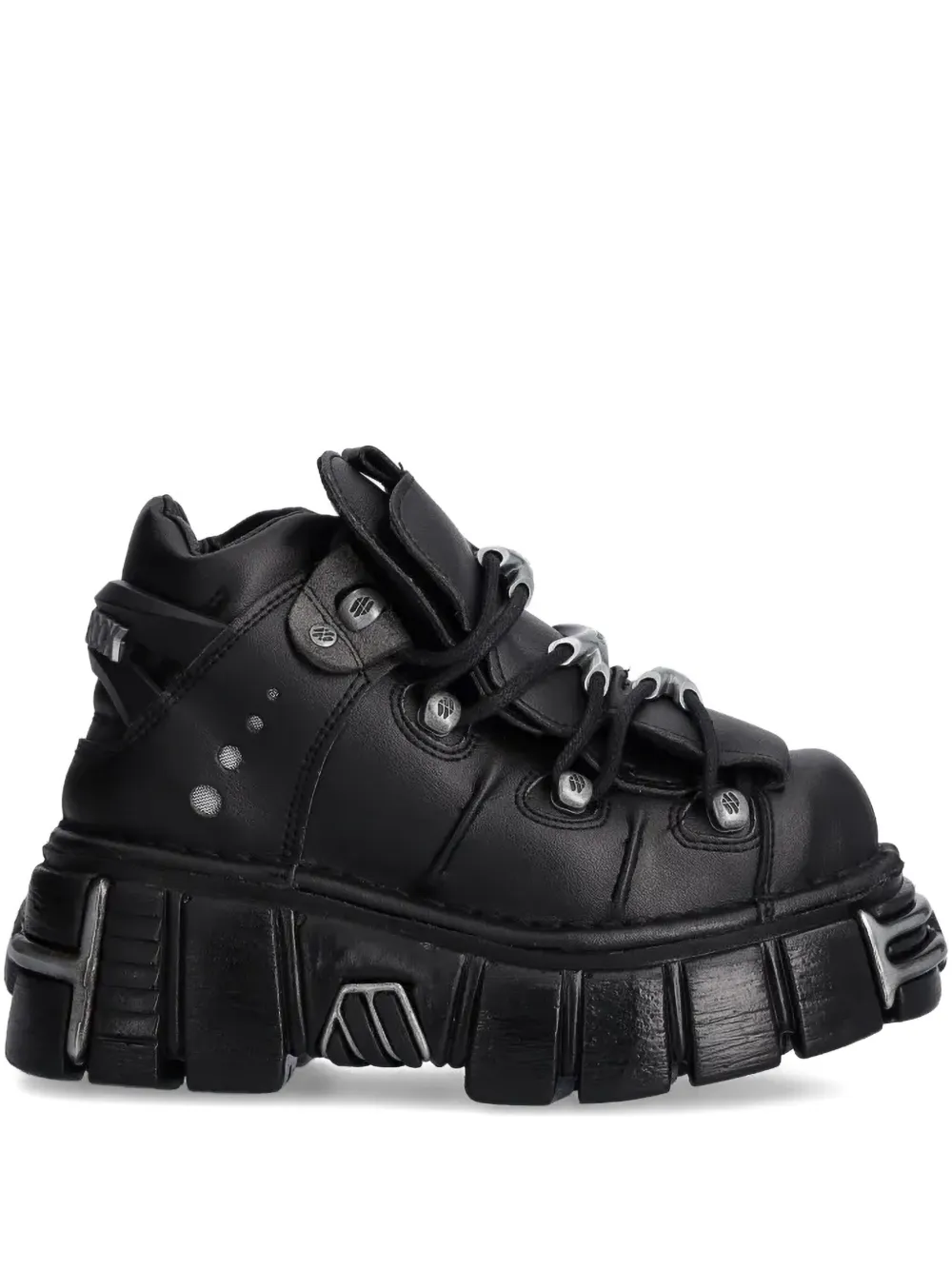 Массивные ботинки на шнуровке NEW ROCK, черный
Массивные ботинки на шнуровке NEW ROCK, черный