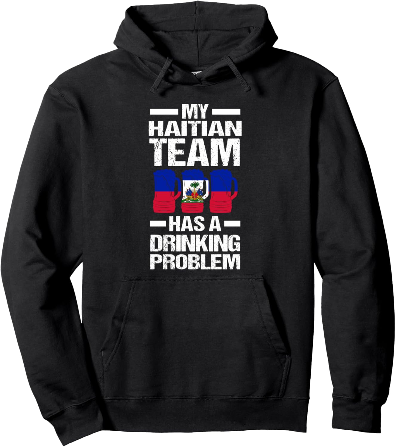 Моя команда из Гаити в ужасной беде. Гаити. Толстовка Humor Haitian Flag & Haitian Drinking Team Gift, черный
Моя команда из Гаити в ужасной беде. Гаити. Толстовка Humor Haitian Flag & Haitian Drinking Team Gift, черный