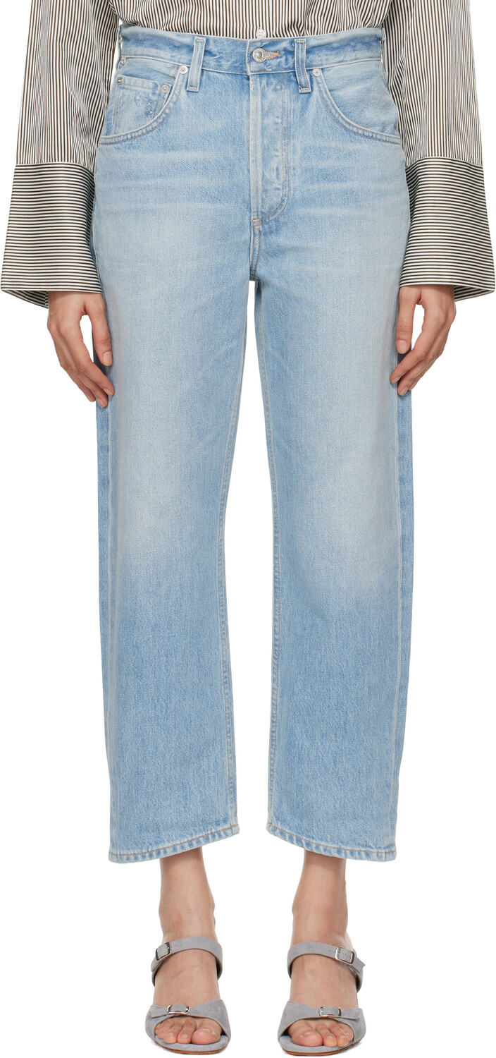 Джинсы Baby Roll Blue Dahlia Bow Leg Citizens of Humanity, Ribbon
Джинсы Baby Roll Blue Dahlia Bow Leg Citizens of Humanity, Ribbon