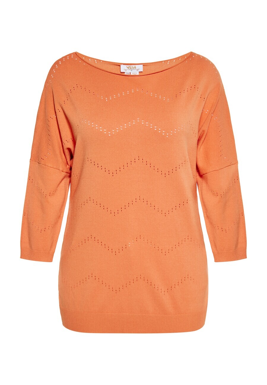 Тонкий вязаный свитер usha FESTIVAL Sweater, оранжевый
Тонкий вязаный свитер usha FESTIVAL Sweater, оранжевый