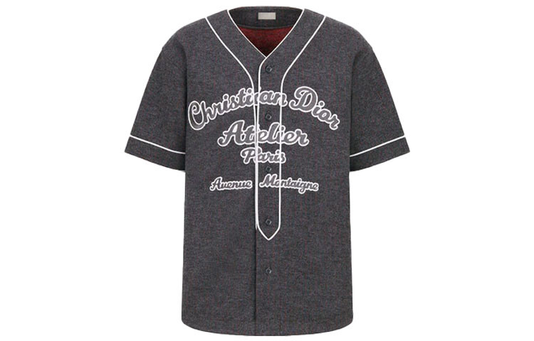 Ежеквартальные новинки Футболка мужская серая Dior, серый
Ежеквартальные новинки Футболка мужская серая Dior, серый