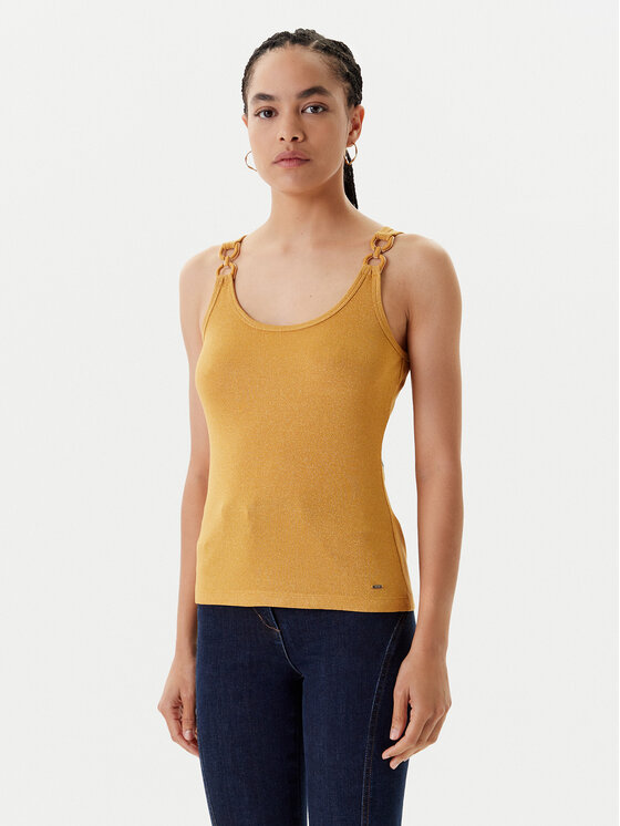 Топ slim fit 251-DIDONI Morgan, желтый
Топ slim fit 251-DIDONI Morgan, желтый