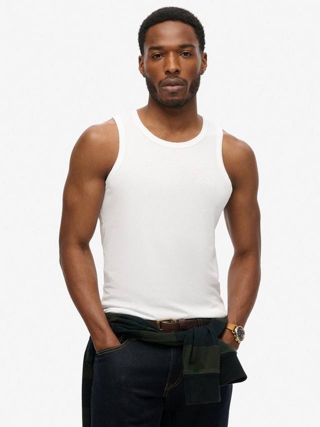 Органическая хлопковая майка с логотипом Essential Superdry
Органическая хлопковая майка с логотипом Essential Superdry