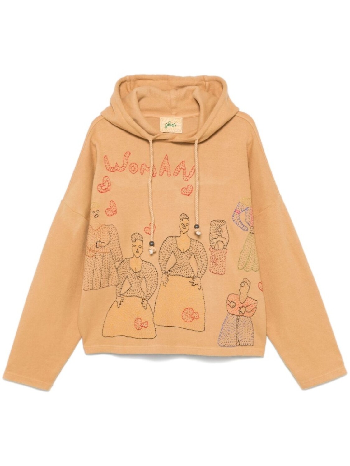 Толстовка с вышитым мотивом Glass Cypress, коричневый
Толстовка с вышитым мотивом Glass Cypress, коричневый