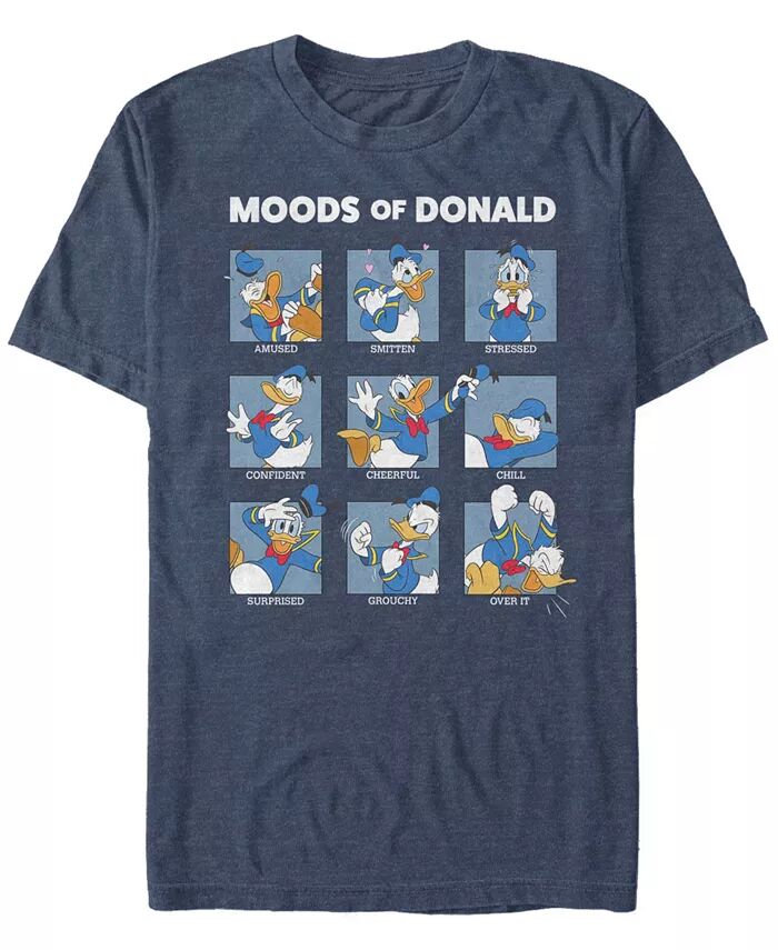 Мужская футболка с коротким рукавом Donald Moods Fifth Sun, синий 
Мужская футболка с коротким рукавом Donald Moods Fifth Sun, синий