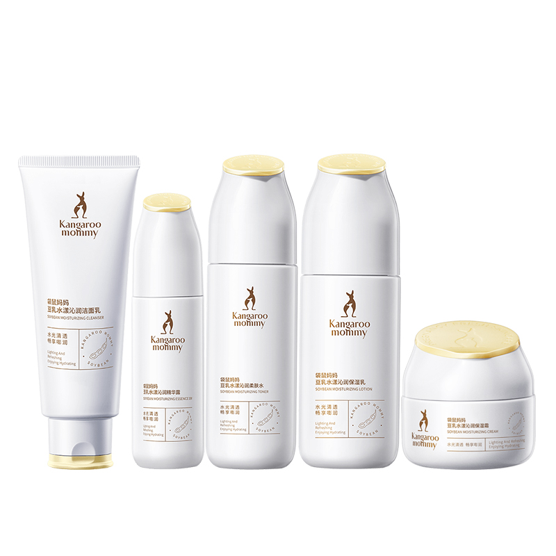 Kangaroo Mommy Soy Milk Skincare Set Cleanser 100g+Toner 150ml+Lotion 120g+Face Cream 50g
Kangaroo Mommy Soy Milk Skincare Set Cleanser 100g+Toner 150ml+Lotion 120g+Face Cream 50g
