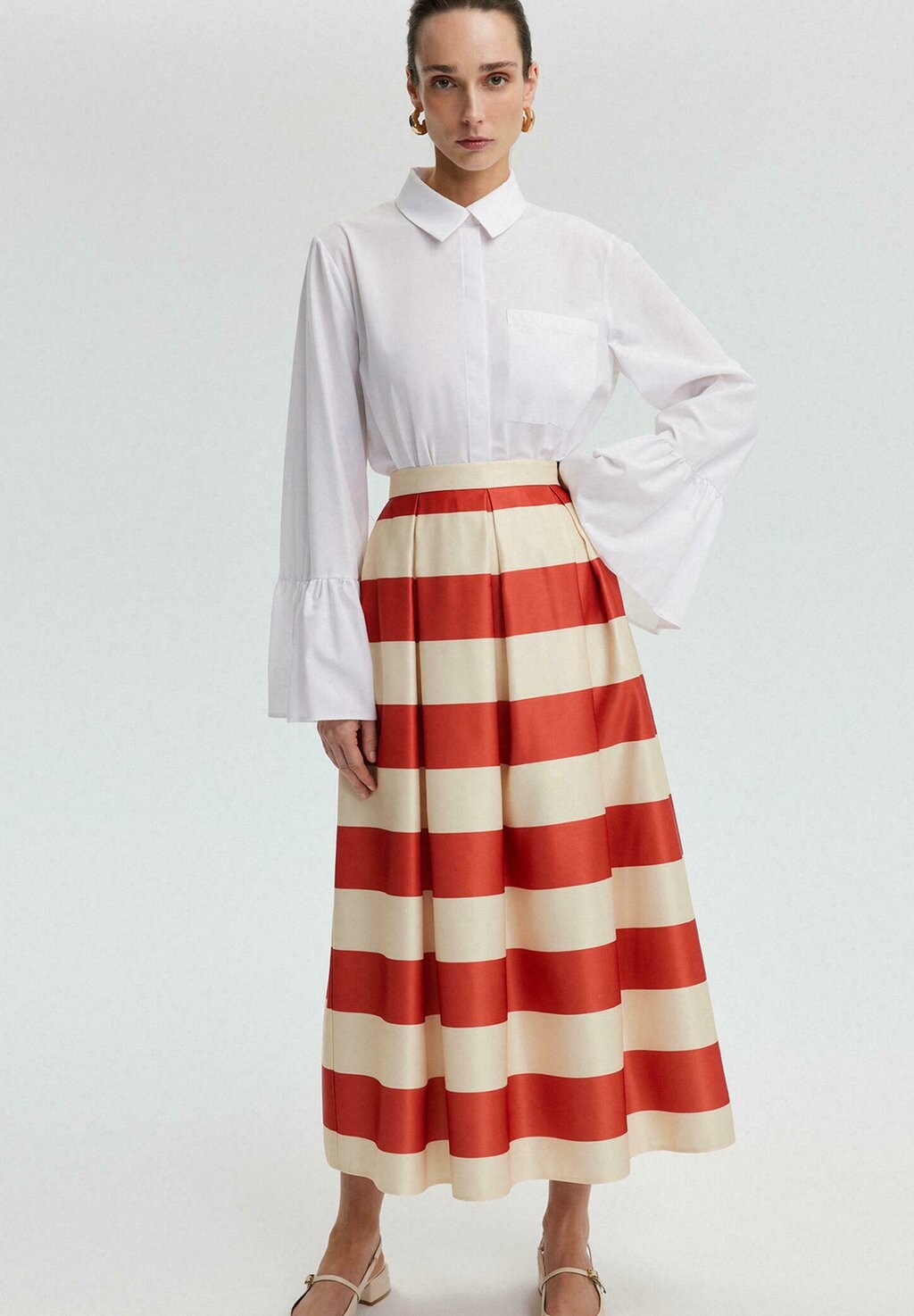 Юбка А-силуэта STRIPED FLARED Touché Privé, красный
Юбка А-силуэта STRIPED FLARED Touché Privé, красный