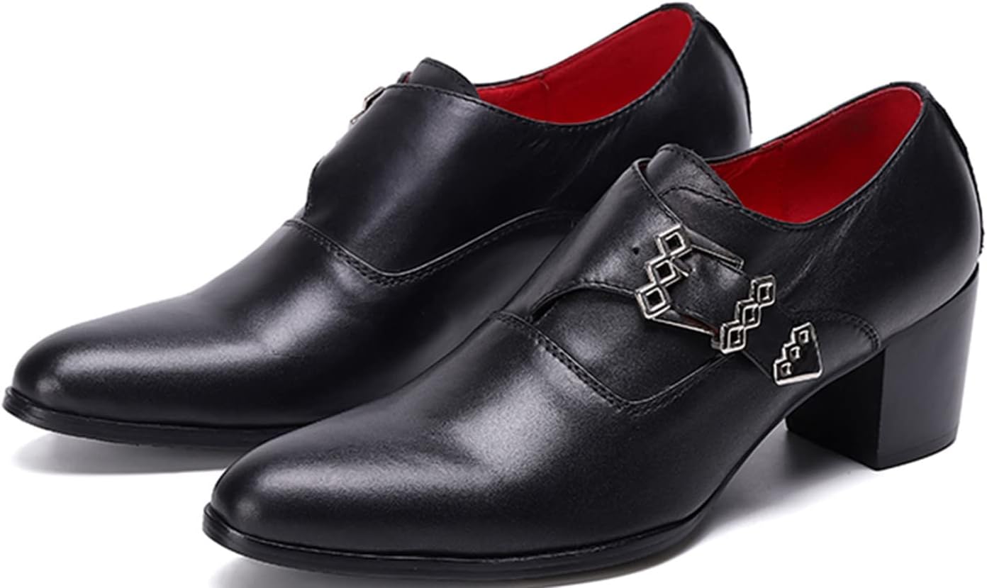 Мужские лоферы Santimon, повседневные туфли без шнуровки с пряжкой, из натуральной кожи, модные вечериночные туфли, туфли на бал, для певцов, диско-мокасины, бар, ковбойские туфли с каблуком для мужчин, черный
Мужские лоферы Santimon, повседневные туфли без шнуровки с пряжкой, из натуральной кожи, модные вечериночные туфли, туфли на бал, для певцов, диско-мокасины, бар, ковбойские туфли с каблуком для мужчин, черный