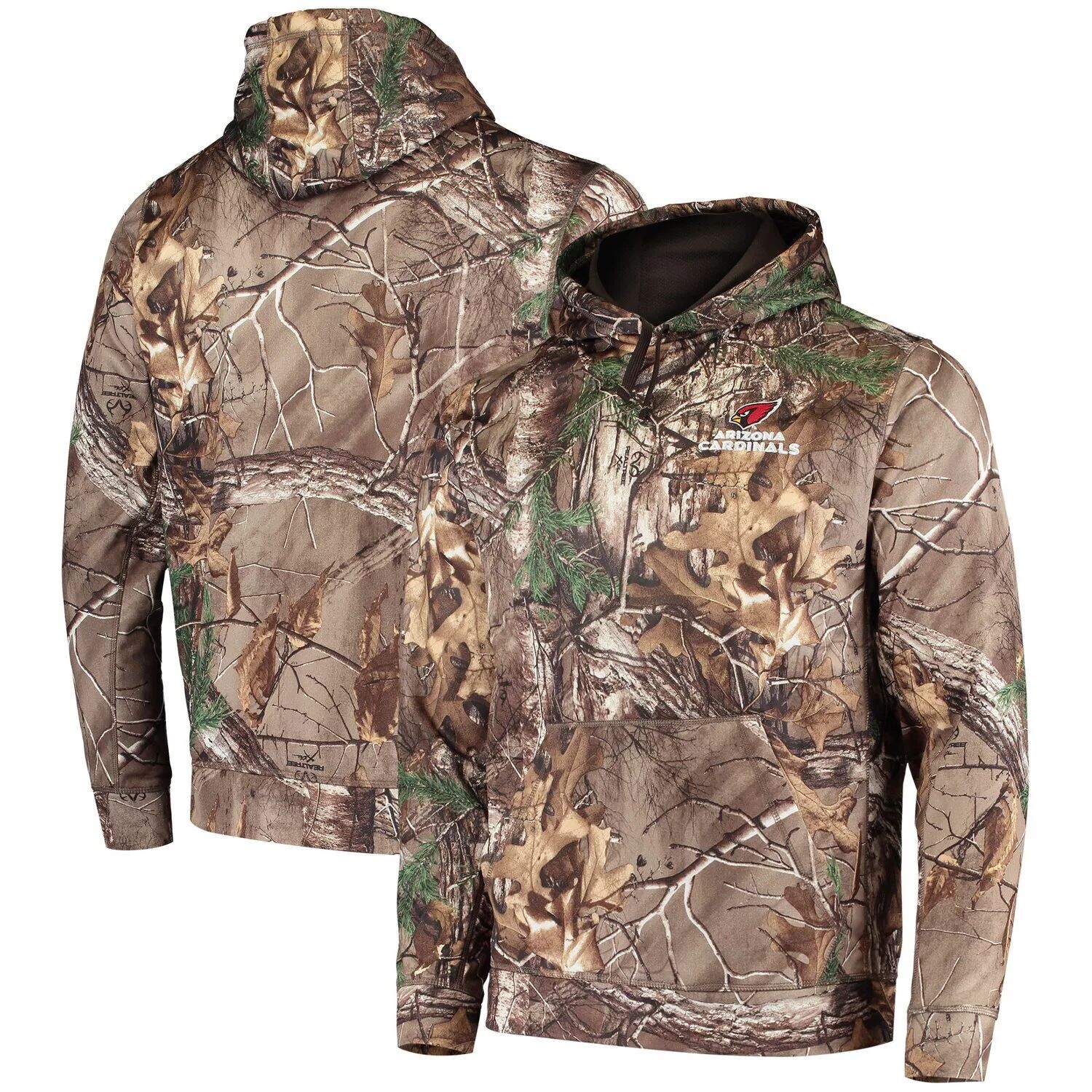 Мужской флисовый пуловер с капюшоном Dunbrooke Realtree Camo Arizona Cardinals Circle Champion Tech
Мужской флисовый пуловер с капюшоном Dunbrooke Realtree Camo Arizona Cardinals Circle Champion Tech