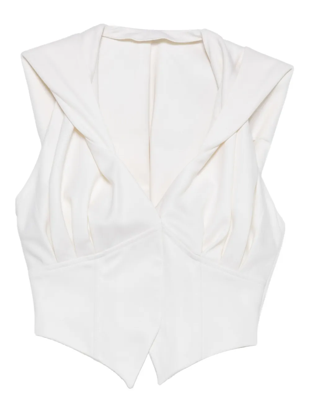 Корсетный топ с капюшоном Vestiaire d'un Oiseau Libre, белый
Корсетный топ с капюшоном Vestiaire d'un Oiseau Libre, белый