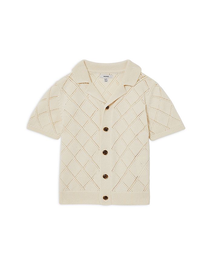 Детская кубинская рубашка Filby с коротким рукавом для мальчиков - подростковый размер REISS, слоновая кость/кремовый
Детская кубинская рубашка Filby с коротким рукавом для мальчиков - подростковый размер REISS, слоновая кость/кремовый