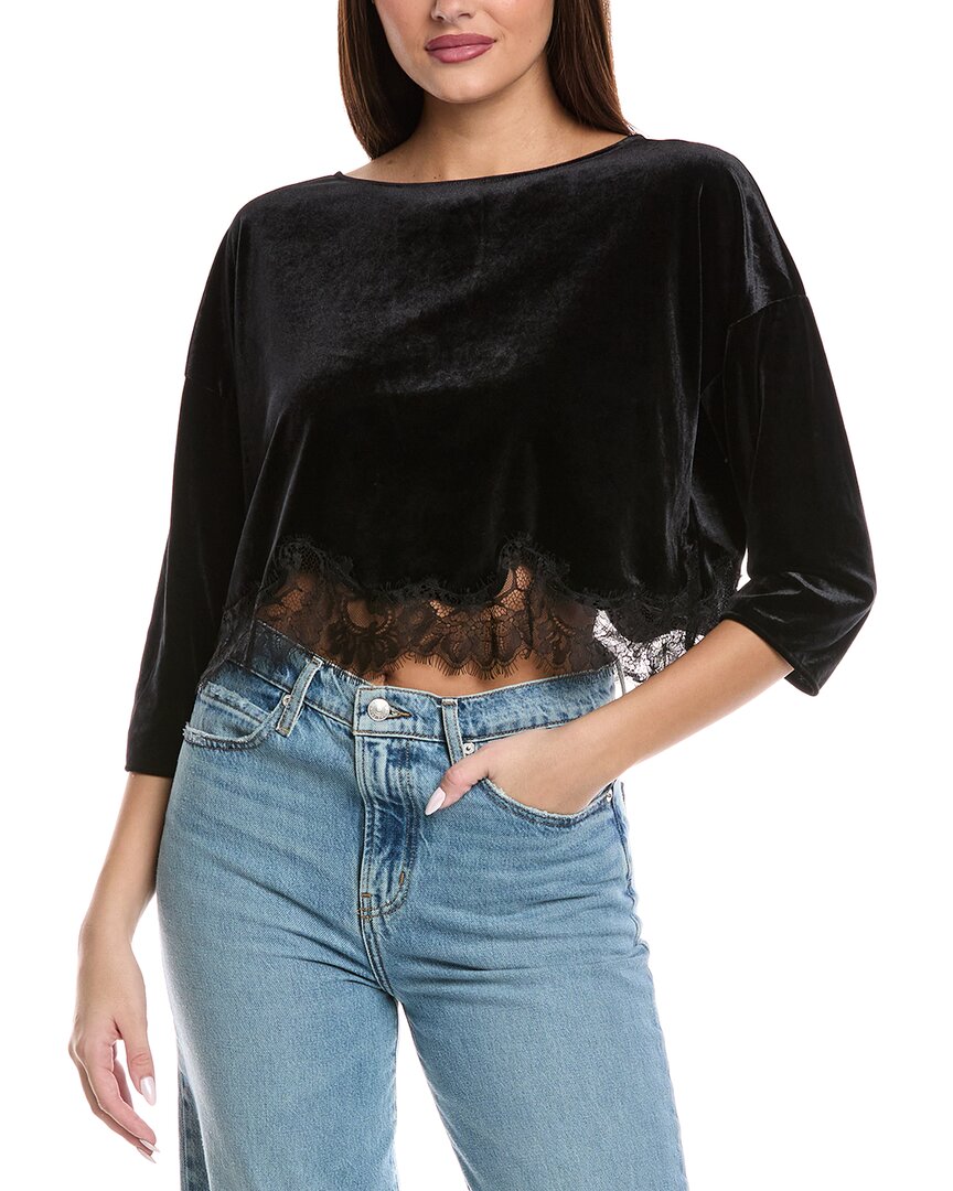 Ba&sh Vadim Бархатный топ, черный
Ba&sh Vadim Бархатный топ, черный