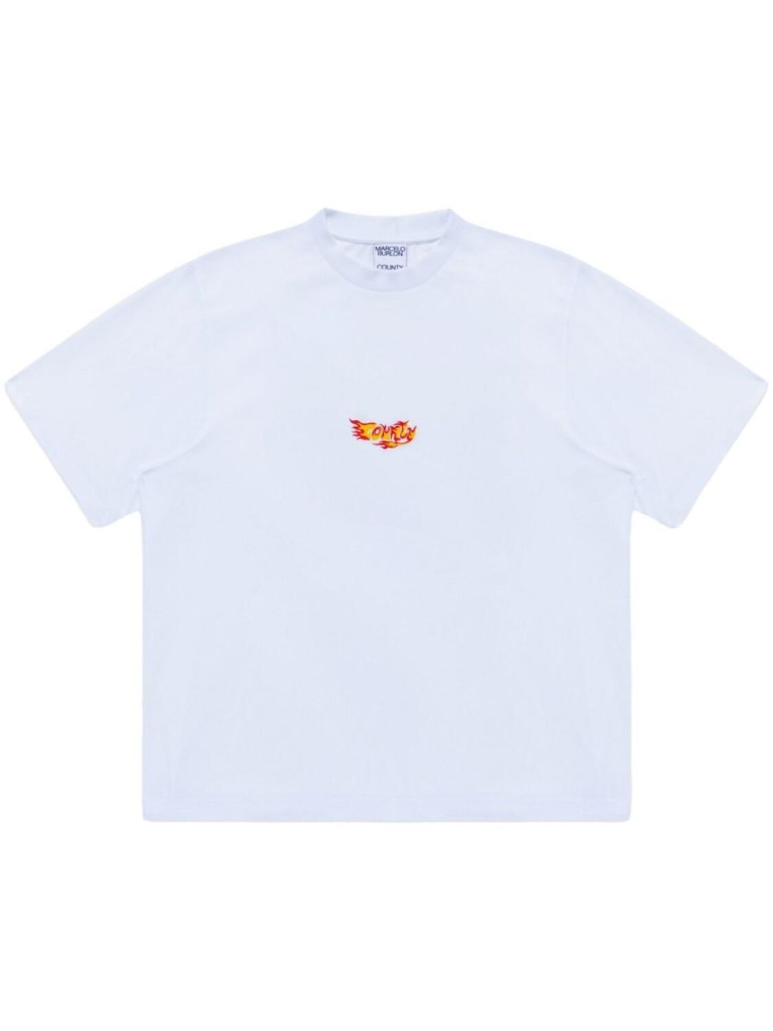 Футболка County Flame Marcelo Burlon County of Milan, белый
Футболка County Flame Marcelo Burlon County of Milan, белый