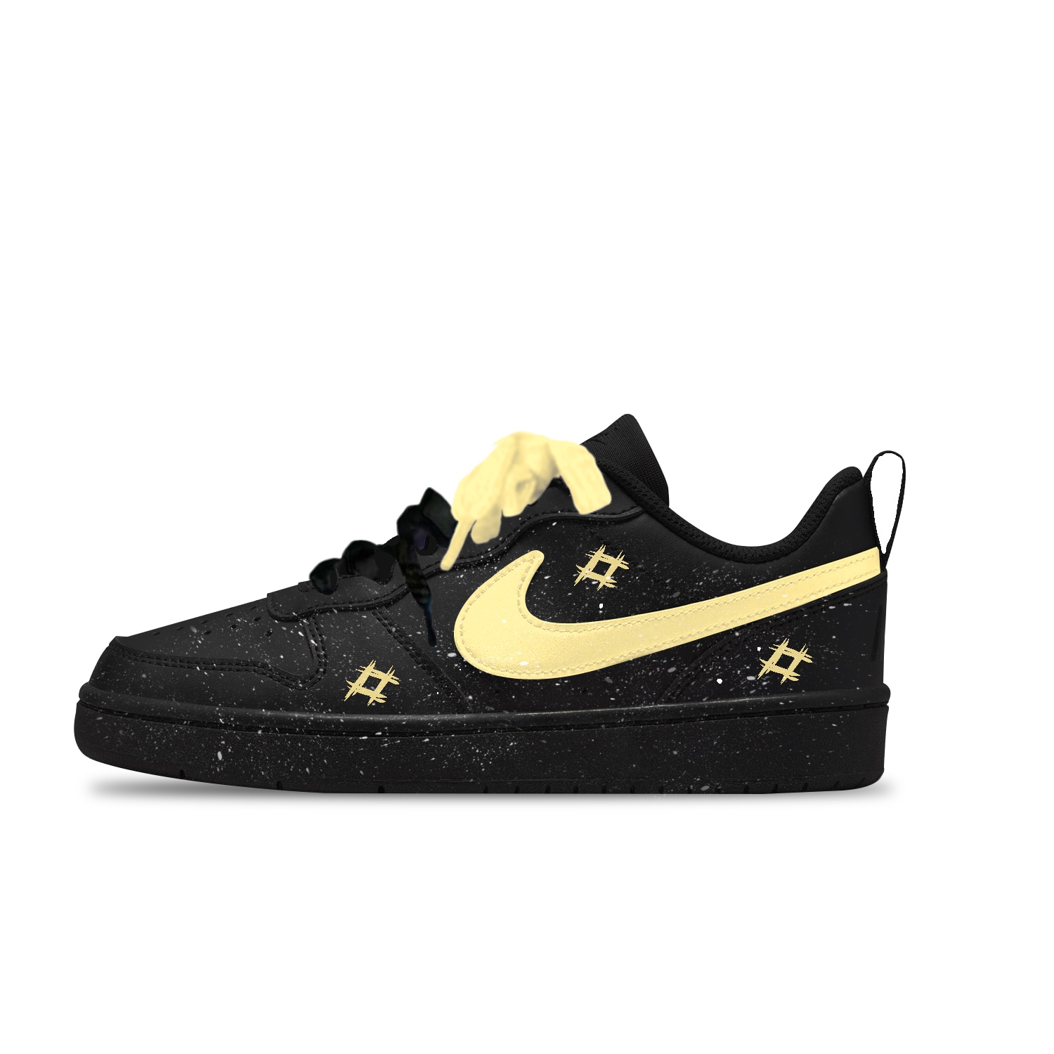 Nike Кроссовки для скейтбординга Court Borough Yellow Well Slip Resistant низкие детские Black Unisex
Nike Кроссовки для скейтбординга Court Borough Yellow Well Slip Resistant низкие детские Black Unisex