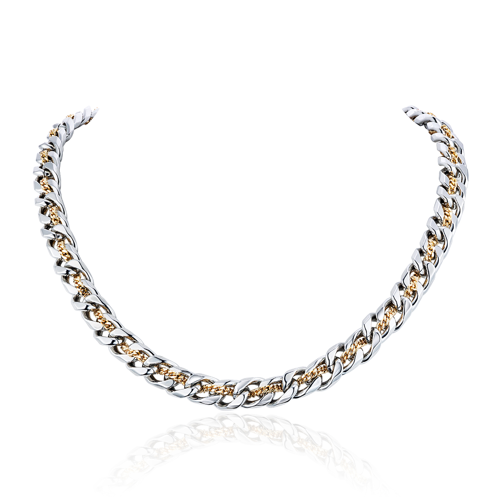 Титановый стальной ожерелье на ключицу Unisex TEEX, золотой
Титановый стальной ожерелье на ключицу Unisex TEEX, золотой