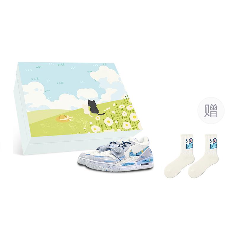 Jordan Баскетбольные кроссовки Legacy 312 с антискользящим покрытием, износостойкие, низкие, винтажные, мужские, белые, серые, синие
Jordan Баскетбольные кроссовки Legacy 312 с антискользящим покрытием, износостойкие, низкие, винтажные, мужские, белые, серые, синие