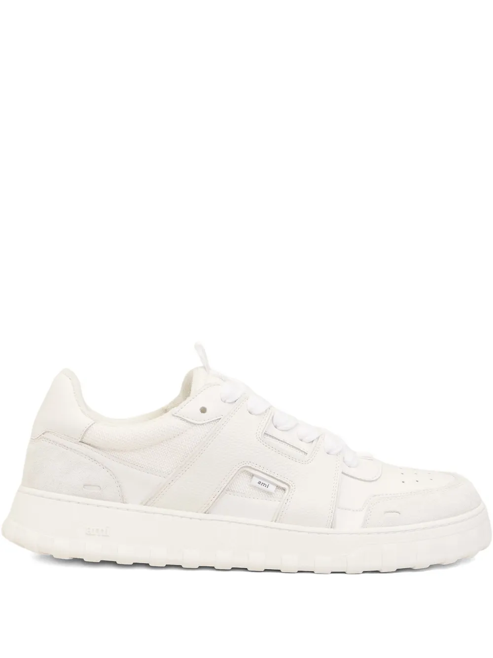 Кожаные замшевые кроссовки на шнуровке AMI Paris, нейтральный
Кожаные замшевые кроссовки на шнуровке AMI Paris, нейтральный
