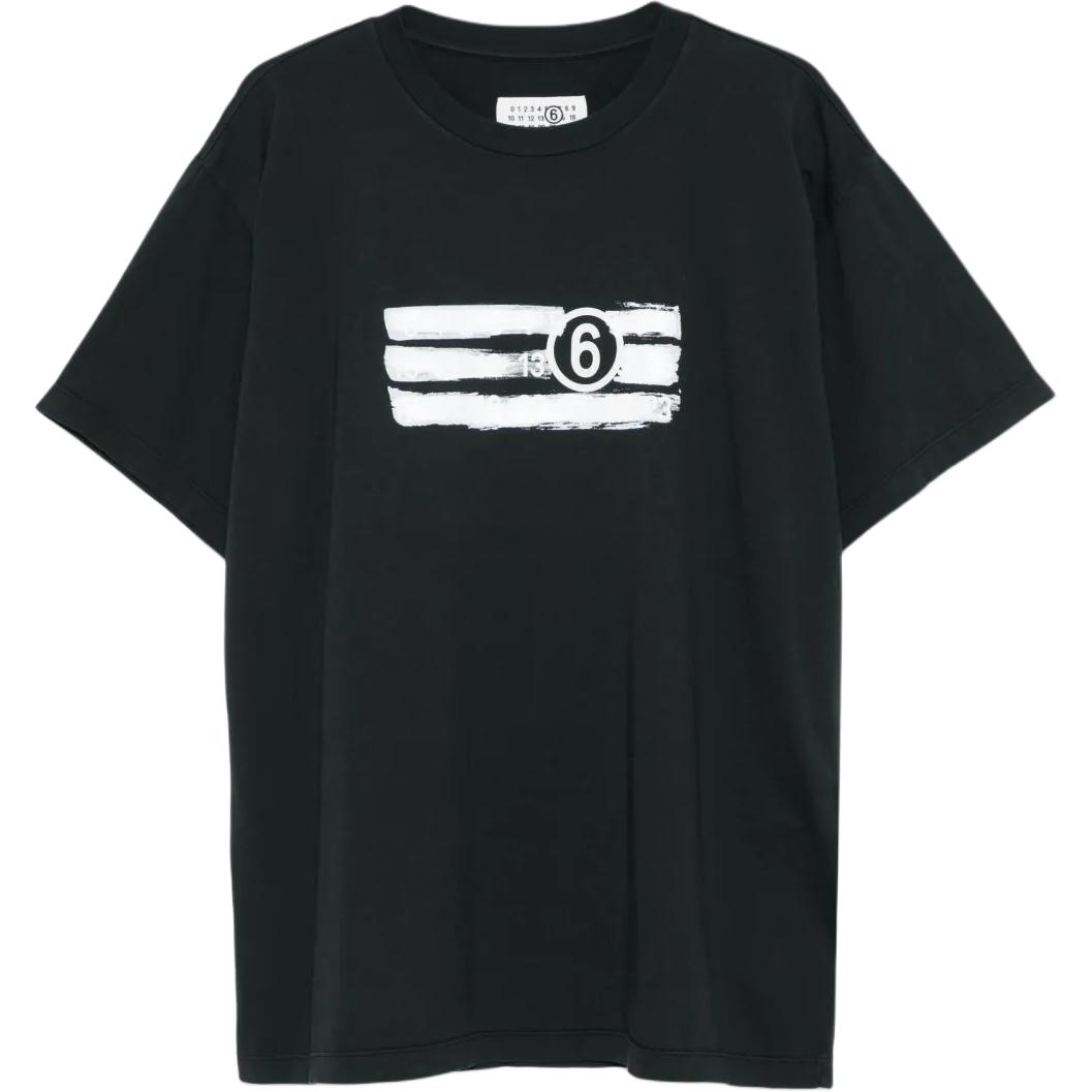 Футболка с цифровым принтом MM6 Maison Margiela, черный
Футболка с цифровым принтом MM6 Maison Margiela, черный