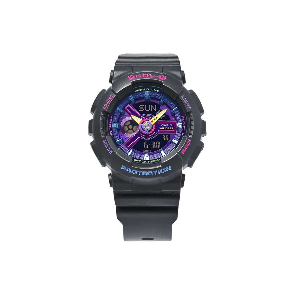 CASIO Часы Women's BABY-G 46.3mm Purple Watch BA-110TM-1A
CASIO Часы Women's BABY-G 46.3mm Purple Watch BA-110TM-1A