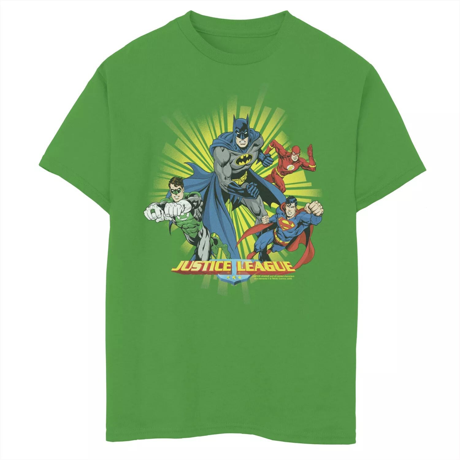 Футболка с портретом и изображением персонажа Лиги справедливости для мальчиков 8–20 лет Licensed Character
Футболка с портретом и изображением персонажа Лиги справедливости для мальчиков 8–20 лет Licensed Character