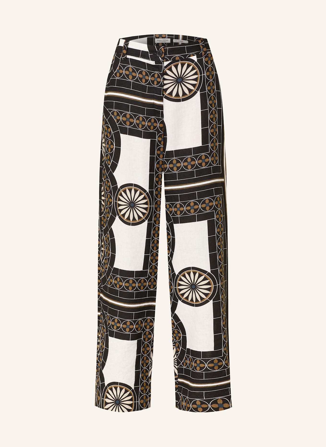 Брюки Марлен из льна Marc O'Polo, мультиколор
Брюки Марлен из льна Marc O'Polo, мультиколор