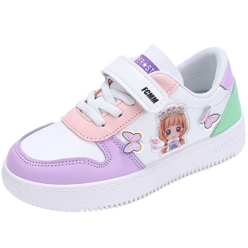 Низкие детские кроссовки для повседневной жизни FCMM, фиолетовый 
Низкие детские кроссовки для повседневной жизни FCMM, фиолетовый