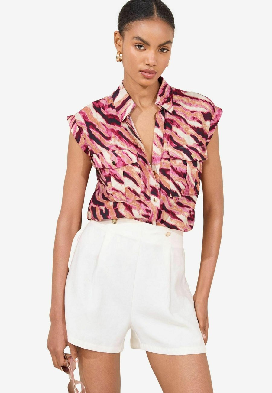 Блуза Lipsy Button-down blouse, Pink Animal/Pink
Блуза Lipsy Button-down blouse, Pink Animal/Pink