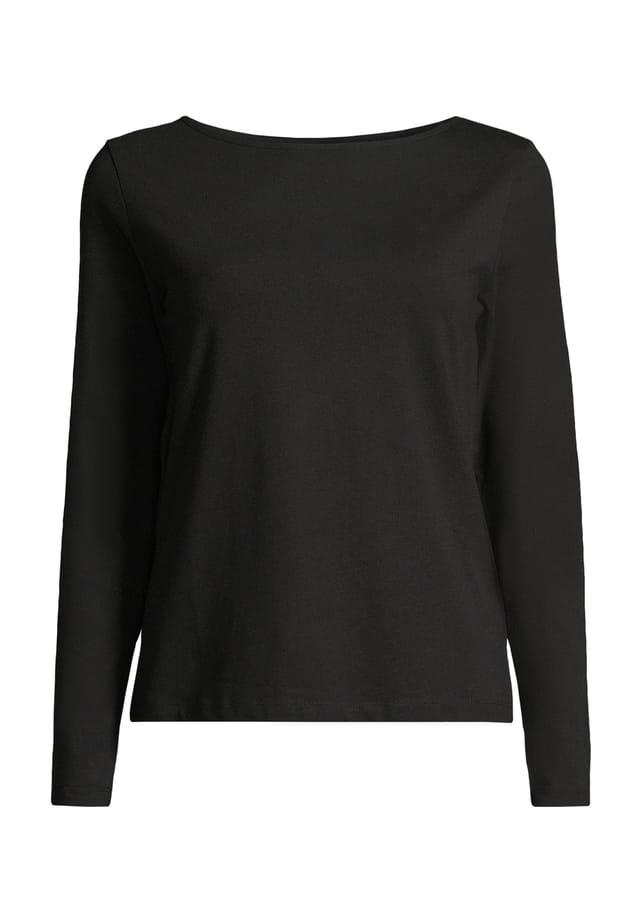 Рубашка с длинными рукавами и вырезом-лодочкой Manguun Collection, черный
Рубашка с длинными рукавами и вырезом-лодочкой Manguun Collection, черный