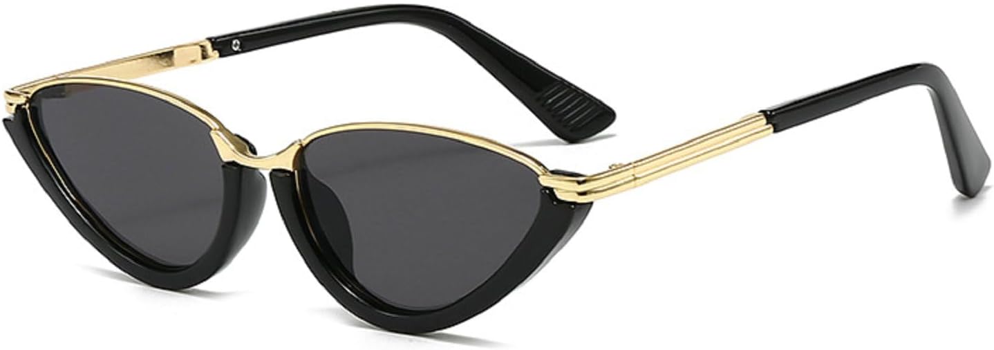 Сексуальные солнцезащитные очки «кошачий глаз» для женщин, роскошные ретро-очки в маленькой треугольной оправе для вождения и активного отдыха, защита от ультрафиолета UV400 Melrose, Black
Сексуальные солнцезащитные очки «кошачий глаз» для женщин, роскошные ретро-очки в маленькой треугольной оправе для вождения и активного отдыха, защита от ультрафиолета UV400 Melrose, Black