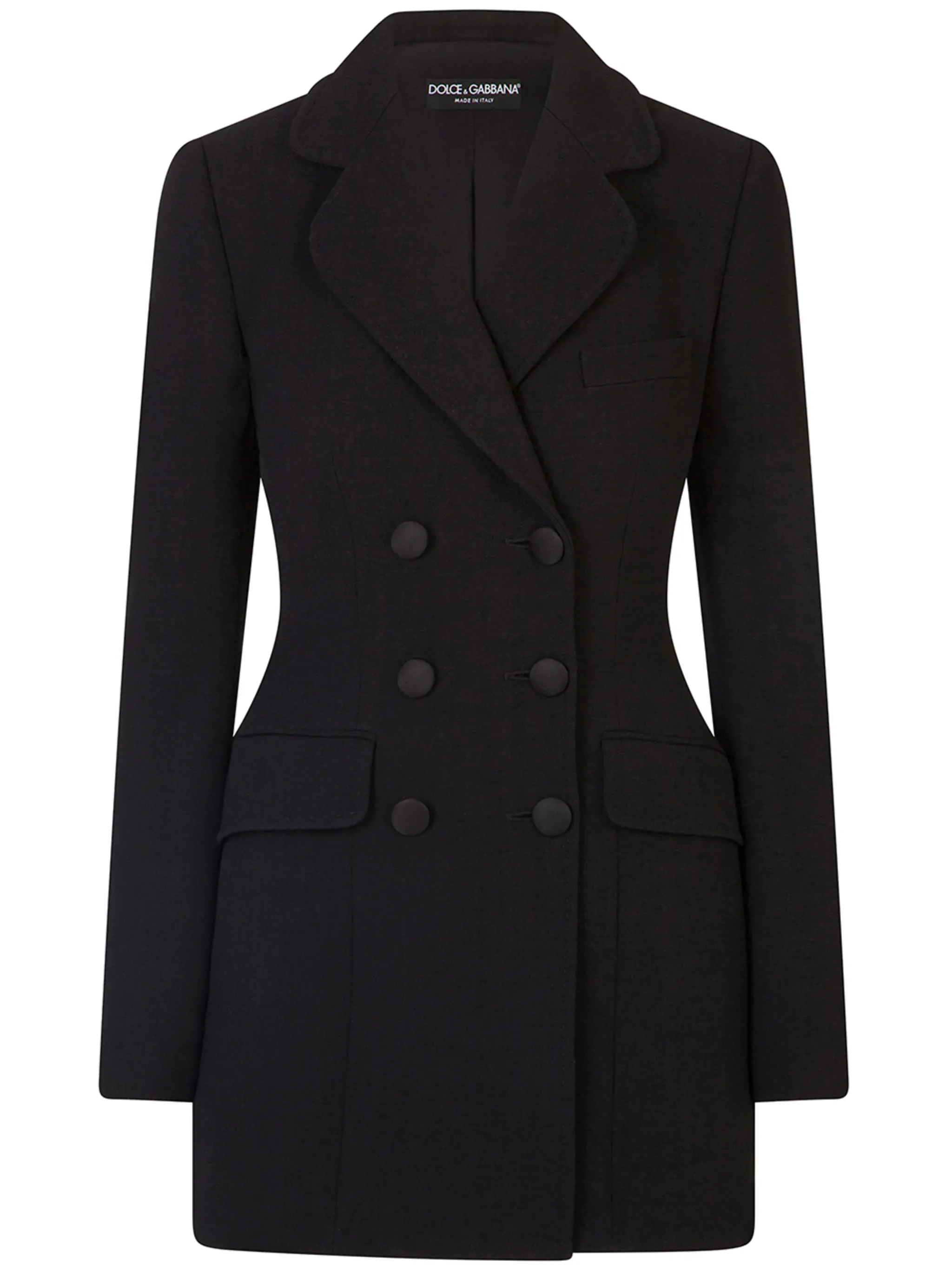 Двубортное пальто Dolce & Gabbana, черный
Двубортное пальто Dolce & Gabbana, черный