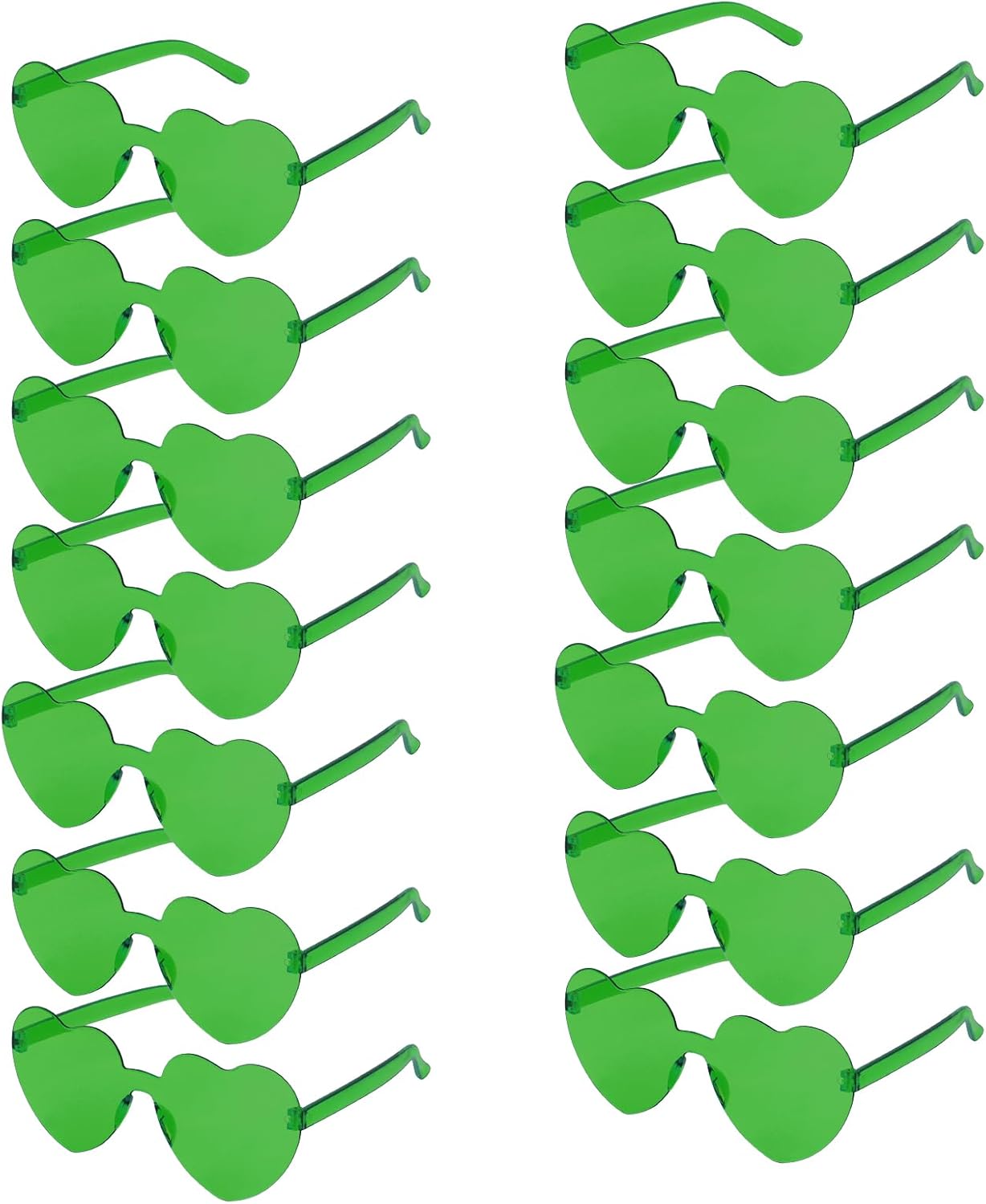 Набор из 14 солнцезащитных очков в форме сердца для женщин. Очки для вечеринки в форме сердца, для девичника, подружки невесты, в качестве подарков на День святого Валентина ACO-UINT, Green
Набор из 14 солнцезащитных очков в форме сердца для женщин. Очки для вечеринки в форме сердца, для девичника, подружки невесты, в качестве подарков на День святого Валентина ACO-UINT, Green